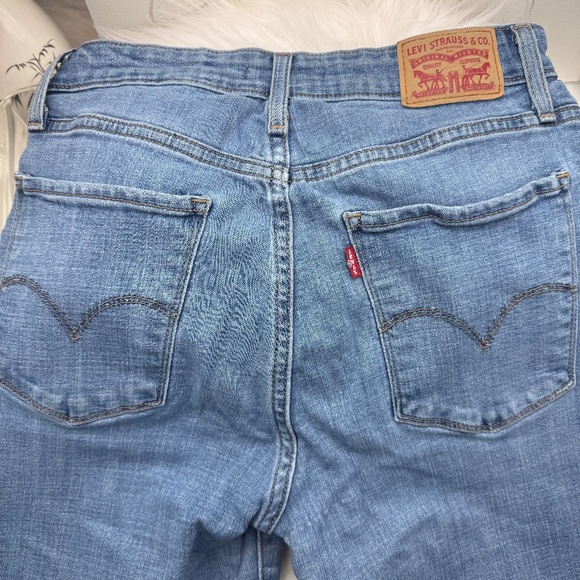 Women’s 721 High Rise Skinny Blue Jeans in size 29 - Picture 4 of 7